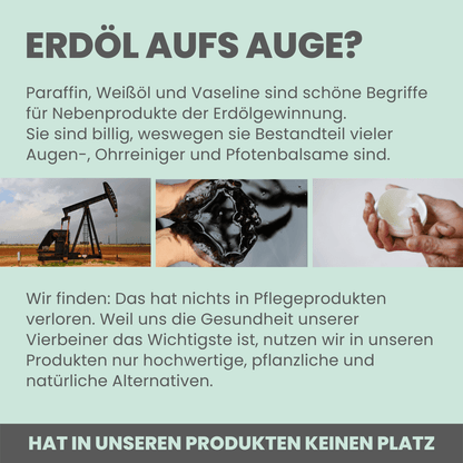 2-in-1 Augenfein Reinigung & Pflege für Hunde & Katzen mit kolloidalem Silber