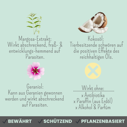 Zpot-on für Katzen gegen Zecken, Flöhe, Milben & Mücken [Jahresvorrat]