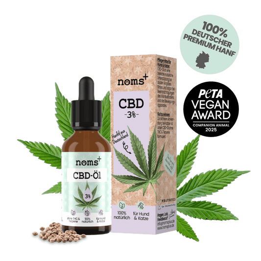 3% CBD Tropfen für Katzen und kleine Hunde 10ml