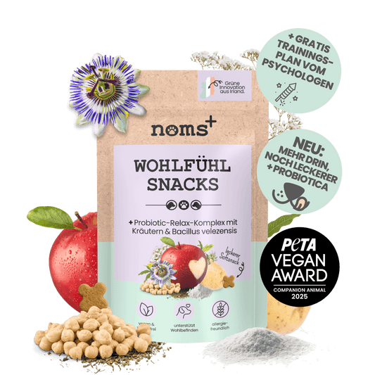 NEU: Wohlfühlsnacks für Hunde bei Stress, Angst, Unruhe & Hyperaktivität (200g)