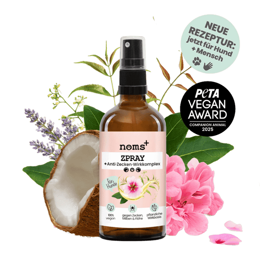 Zpray für Hunde und Menschen gegen Zecken, Flöhe, Milben & Mücken [Jahresvorrat] (100ml)